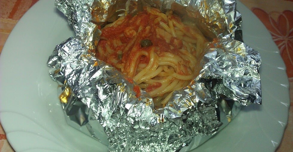 Come preparare gli spaghetti al cartoccio